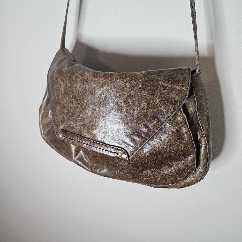 Hobo Brown Leona Shoulder Bag
